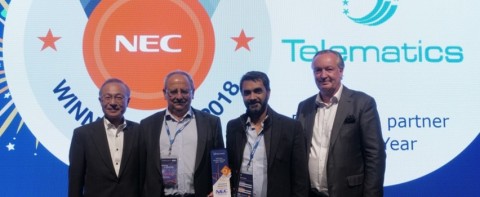 Telematics Achieve NEC EMEA New Partner of the Year Award